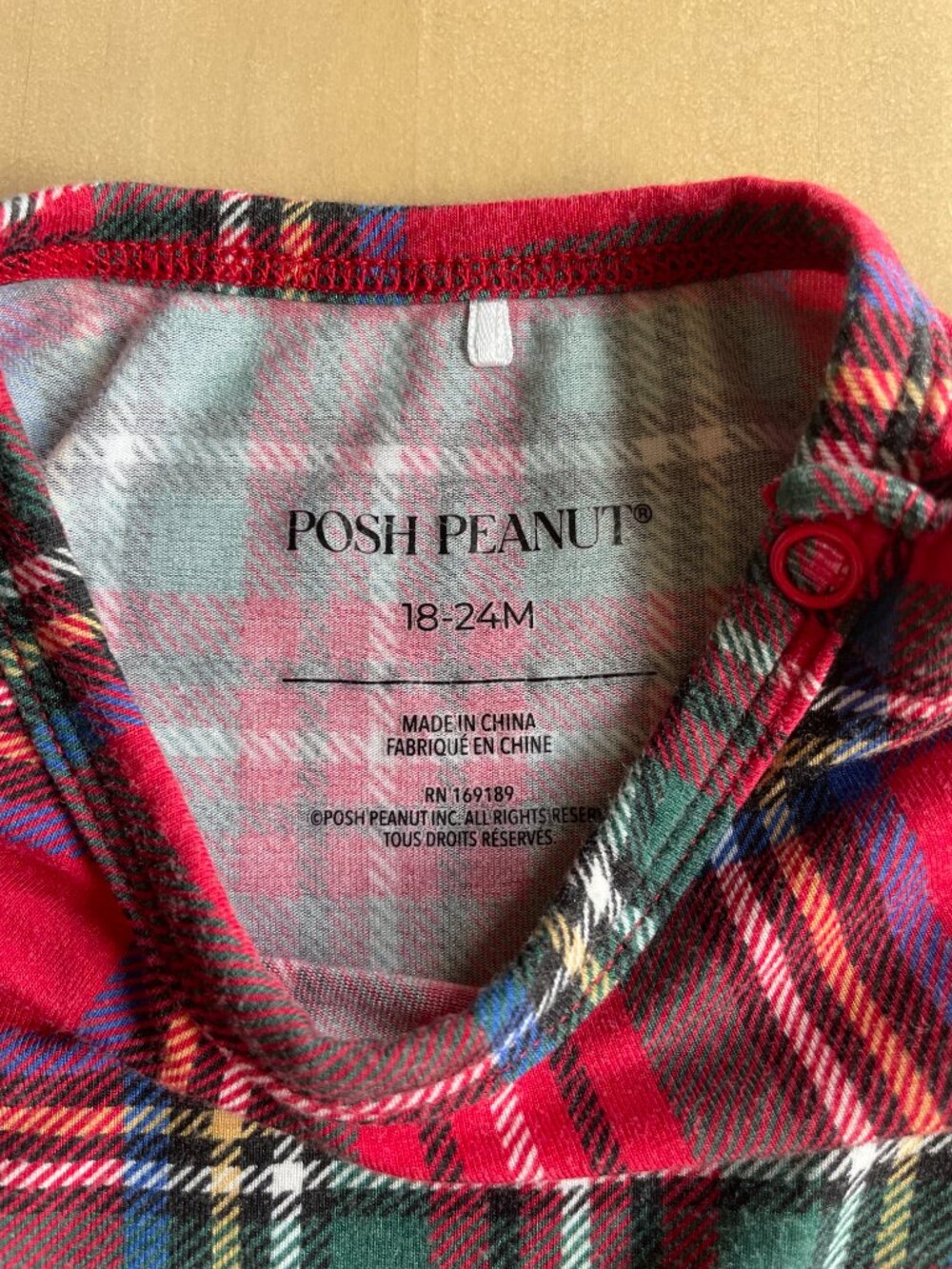 Entire Closet $5! Posh Peanut Bamboo Christmas Holiday Tartan Plaid Ruffle Tutu - Picture 3 of 8